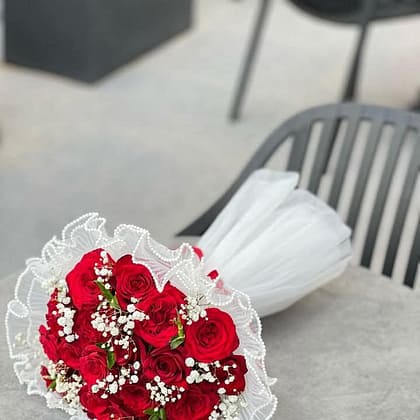 Red Round Bouquet