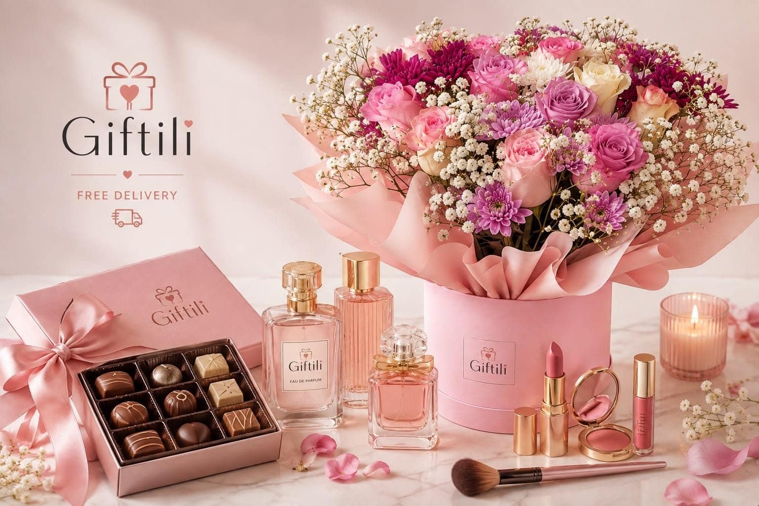 Giftili — flowers and gifts delivered across Tunisia