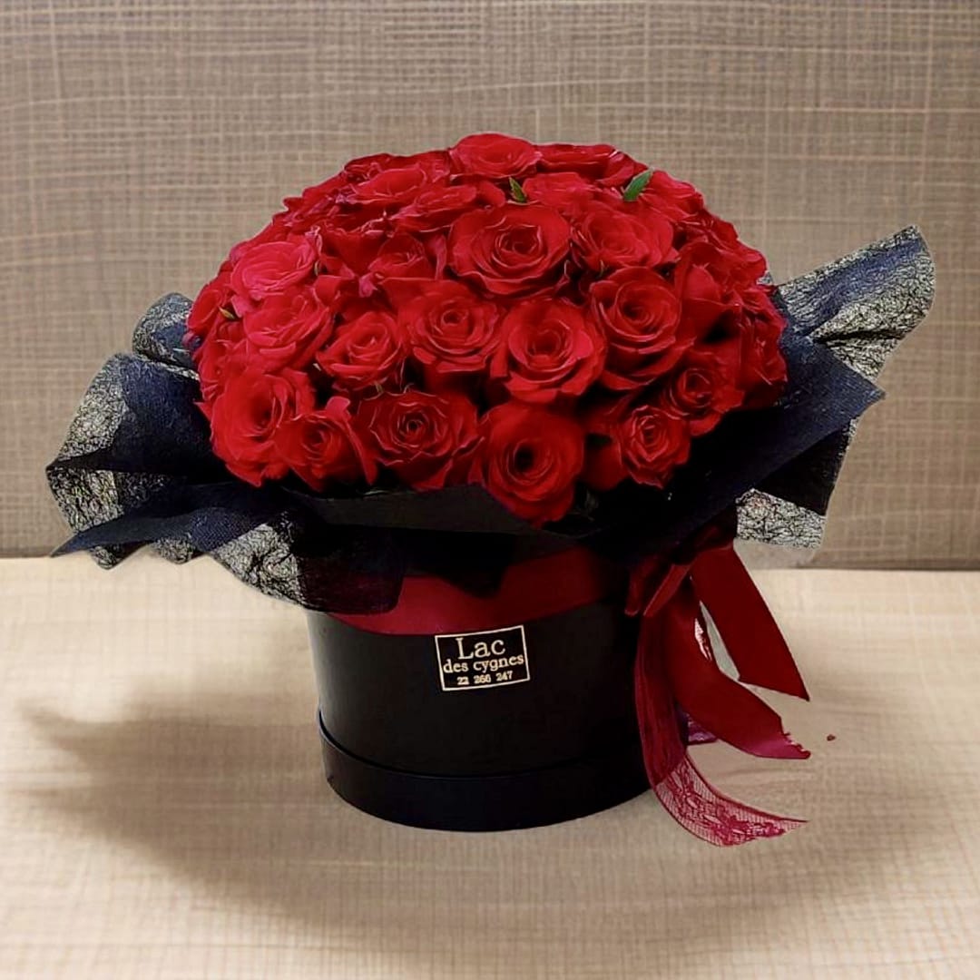LC011 Buy Flowers Tunisia | Glampour Flower box Tunisia Flowers GIFTILI
