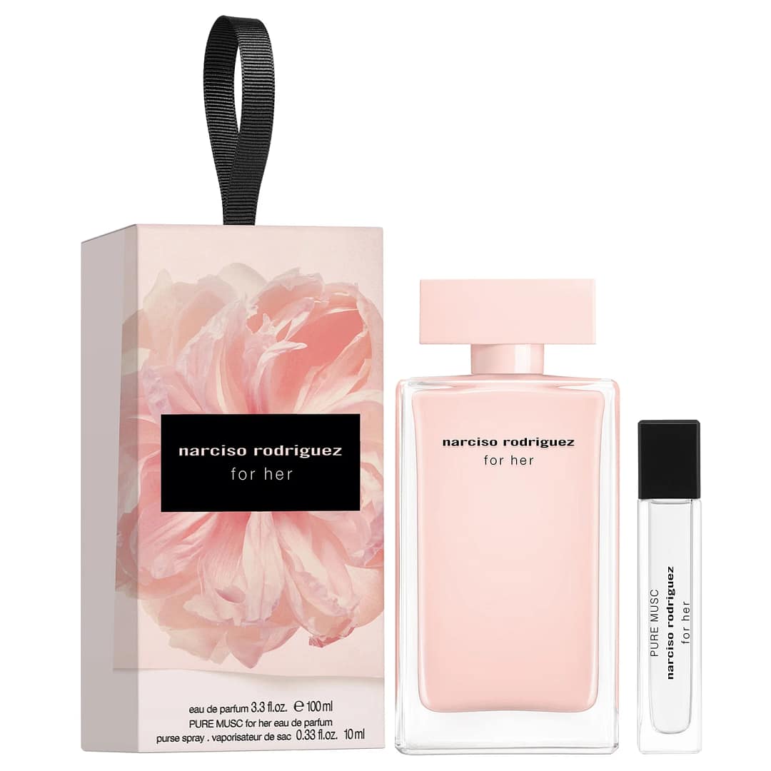 PP035 Coffret Narciso for Her Eau de Parfum 100 Ml + Purse Spray 10 Ml - Image 1
