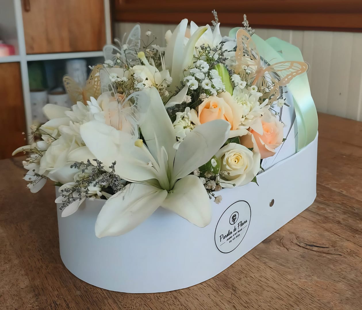 Welcome Baby Flower Box - Image 2