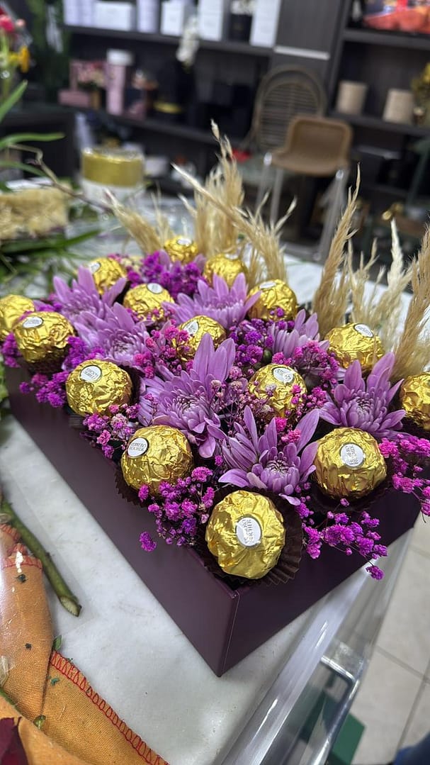 MDF003 Purple Chocolat Box - Image 1