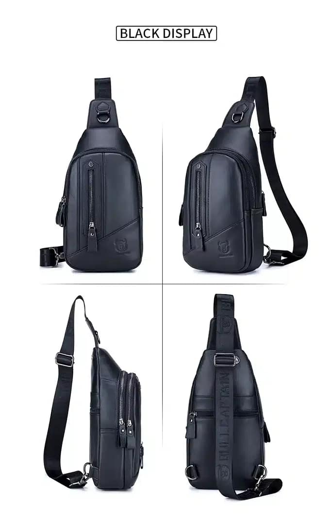 Genuine Leather Sling Bag - Image 2