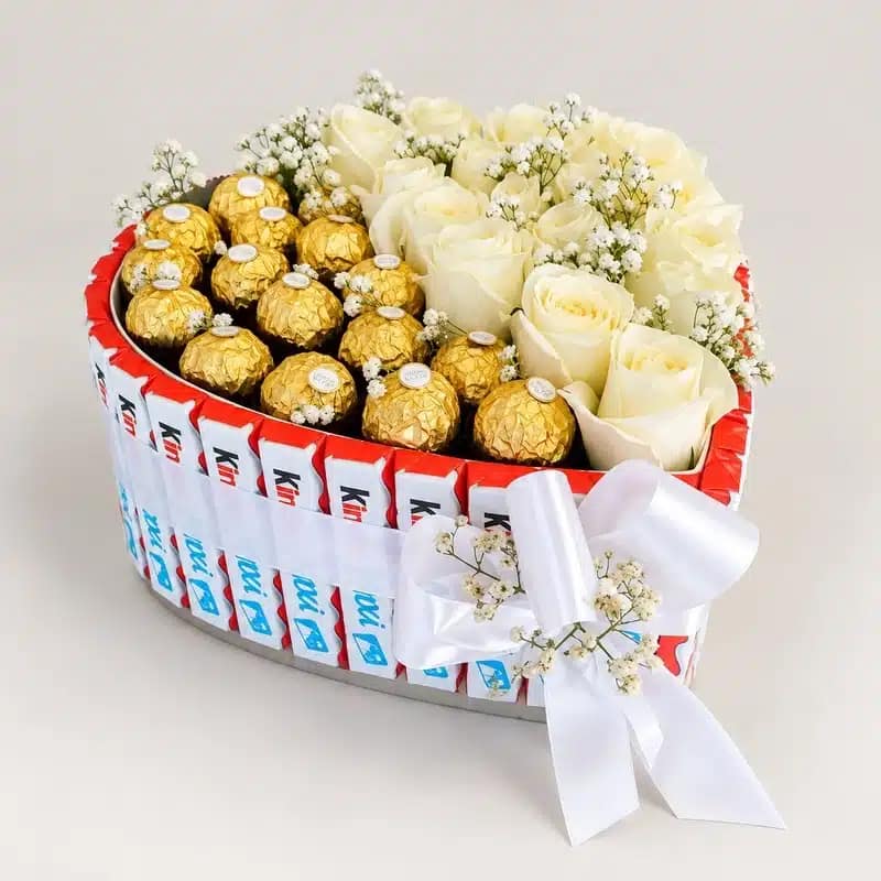 Amour de chocolat gift box chocolates Tunisia Flowers GIFTILI