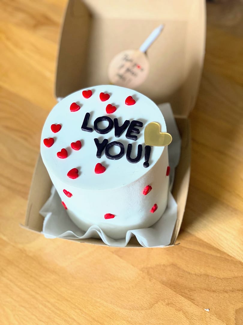 GM001 Love Mini cake Tunisia Giftili